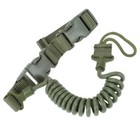 Tactical Lanyard Multi-purpose Spring Gun Anyard Pistol Secure Lanyard