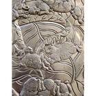 Vtg 1990 Silver Bunny Arthur Court Trivet Plate Easter Rabbit Tablescaping