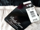 Sz 1x Vtg Silky Satin   Lace Shimmery Shine Pin Up Panties Tuck  Girdle Firm