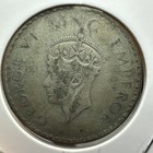 India British King George Vi 1941 One Rupee  0 500 Silver Bombay Mint