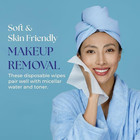 210 Count Disposable Face Towels Facial Cleansing Wipes  Quick Dry Makeup Remove