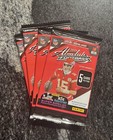     lot Of 4  2025 Panini Absolute Nfl Football 5 Card Packs Patrick Mahomes     
