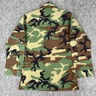 Air Force Jacket Mens M Camo Woodland Terry Military Issue Combat Vintage Usaf