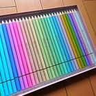 Holbein Artist Colored Pencils Set Of 50 Pastel Colors Paper Box Op936 Brand New