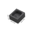 Gold Silver Graphite Ingot Mould Crucible Casting 25g Gold 14g Silver