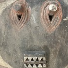 Vintage African Hand Carved Decorative Wooden Punu Sculpture Pwevo 