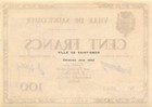 France   St  Omer  100  Francs  6 1940  Series B  Uncirculated Banknote  Yy