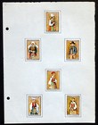 Antique Vintage Matchbox Label Match Box Lot   Folk Dress   Sweden    064