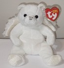 Ty Beanie Baby - Heavenly The Angel Bear 7  New Mwmts Plush Stuffed Animal Toy