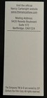 Nancy Cartwright Signed Autograph Bookmark Business Card The Simpsons Bart Voice