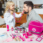 Doctor Kit For Kids Girls  34 Pcs Kids Doctor Kit For Toddlers 3-5 With Medical 
