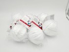 Lot Of 6 Foam Christmas Ornaments Assorted Shapes Diy Craft Paint Unbreakable