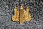  British Army Uniform Cap Badge the Cambridgeshire Regiment  brass       