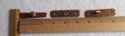 Vtg Nos Flush Bar Latch Hammered Copper Mckinney Cabinet Cupboard Light Door