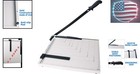 Heavy Duty A3 Paper Cutter - 18-inch Guillotine Trimmer With Blade Lock Safety