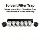 Aluminum Automotive Solvent Filter Kit  1 2  Fuel Filter W  Multiple End Caps