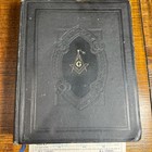 Masonic Edition Cyclopedic Holy Bible Red Letter Edition 1951 Hertel W receipt    