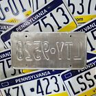 Pennsylvania License Plate     free         1 W  Random Letters    s Read Description