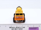 Peachtree Playthings 4x4 Stomper  26 Cement Mixer Truck Yellow 1998 Works