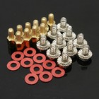 30pcs 6 5mm Brass Standoff 6-32-m3 Pc Case Riser Screws Washers  m2776 Ql