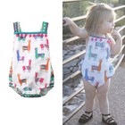Toddler Newborn Infant Baby Girl Romper Jumpsuit Bodysuit Outfit Sunsuit Clothes