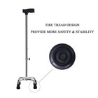 Heavy Duty Rubber Cane Tips 3 4 Inch Replacement - 2 Pack
