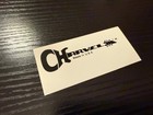 Charvel San Dimas Waterslide Decal  artist Size  Silkscreened Type Nos Black