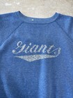 True Vintage 1960s Crewneck Sweatshirt New York Giants Sleeve Gussets