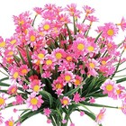 Artificial Flowers Plastic Fake Plants Uv Resistant Home In outdoor Garden-decor