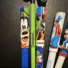 Disney Goofy Pens   Pencils Lot W  Character Toppers  5 Pieces