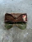 Vintage   Authentic- Ray-ban Bausch   Lomb Aviator Sunglasses With Original Case