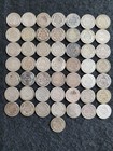 50 Old 1898 Barber Liberty Silver Dimes  Mostly Good better Coin Collection Roll