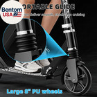 Scooters For Kids 8-12  Teens   Adults - Load 240 Lbs  8-inch Wheels  Kick Scoot
