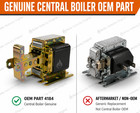 Central Boiler Oem 4184 Damper Door Solenoid Classic Wood Furnace