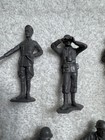 Vintage Marx Desert Fox 13 Gray German Soldiers 13 Poses Jcpenney Playset