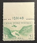 Travelstamps  1931 Canal Zone Stamps Scott  c7  5   Airmail Mint Mnh Og  numbered