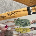 Vtg 60 s Mccall s 9569 Sewing Pattern - Dress 3 Ways Boat Neck - Sz 10 -complete