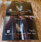  2  The X-files Interactive Card Game Print Ad Posters Mulder Scully 1996