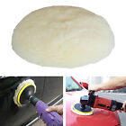 Polishing Pad Buffing Pad Kit 4pcs 3 Inch Buffer 100  Natural Wool Hook And Loop