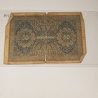 1919 German 50 Mark Banknote Note Bill Currency Condition Rough 