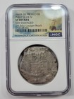 1628 Lucayan Beach Shipwreck Mexico Cob 8 Reales Ngc Certified Vintage Tag  v859