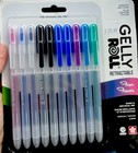 Gelly Roll Retractable Gel Pens Colored - Sparkle Set - Medium Point Ink Pen    