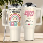 Glakeun 1986 Fabulous - 1986 40th Birthday Gifts For Her  Women - 40s Birthda   