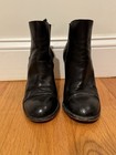 Salma Hayek Frida Kahlo Screen Worn Shoes Black Leather Booties Wardrobe Prop