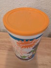 Pizza Hut 1991 Ren   Stimpy Show Nickelodeon Promotional Plastic Cup With Lid