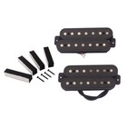 2x Alnico 5 Humbucker Pickup Bridge Neck Set For 7-string Guitar Replacement