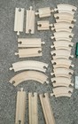 75   Piece Wooden Train Set Lot Imaginarium Brio  Thomas Track Engines Scenery