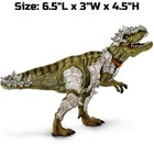 Armored T-rex Figurine - Hand Painted Dinosaur Toy Figure - Safari Ltd 100712