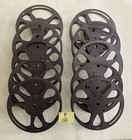 10- 16mm  400   Empty  Metal  Film  Reels      Very Nice    Purple   P 