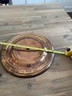 Vintage Antique Banjo Copper Metal Resonator Back Came Of Banjo Peerless 12 1 4   